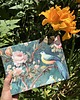 notatniki i albumy Album na zdjęcia Szept ptaków z miękkiego weluru