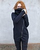 bluza bez kaptura damska Bluza damska asymetryczna , wysoka stójka