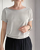 t-shirt damskie Cyna Oversize Bez Nadruku