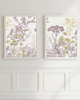 grafiki i ilustracje ZESTAW 2 PLAKATÓW  , grafiki kwiaty, rysunek botaniczny