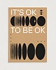 plakaty It's ok / Oryginalna grafika / poster print