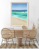 plakaty Surferka na falach - plakat fine art