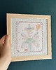 obrazy i plakaty do pokoju dziecięcego "Magiczna Malwina" ręcznie malowana ilustracja myszki do pokoju dziecięcego