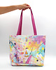 torby na ramię Torba Face PUGA róż Shopper