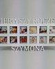 ramki na zdjęcia Multiramka ramka na zdjęcia z napisem Pierwszy roczek imię mdf 12 zdjęć