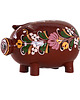 figurki i rzeźby Ceramiczna świnka skarbonka, duński design, lata 70, produkcja: Dania