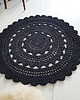 dywany Dywan okrągły mandala czarny - kolory