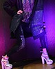 legginsy Getry hypno sylwestrowo karnawałowe
