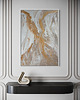 obrazy Obraz "Golden flow" 80x120