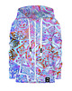 bluzy dla dziewczynki Bluza Zamek Dziewczynka DR.CROW Pastel Rococo