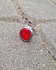 pierścionki - różne Red - pierścionek regulowany