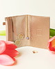 portfele damskie Portfel MIKRO Pink Gold