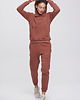 komplety damskie Zestaw dresowy COZY Cognac damski