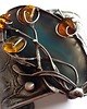 bransoletki wire wrapping Zaplątaniec - bransoletka regulowana