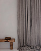 zasłony Zasłona  z Miękkiego  Lnu Stonewashed - Taupe