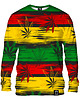 bluza bez kaptura damska Bluza Bez Kaptura Damska DR.CROW Ganja