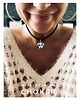 chokery Naszyjnik  Choker z Reniferem New Święta Mikołajki