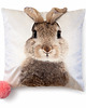 poduszki, poszewki - różne Zając z pomponem poduszki