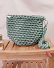 torby na ramię Large Wave Bag  - szałwia