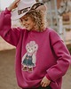 bluza bez kaptura damska Bluza  oversize Dakota Teddy dla dorosłych
