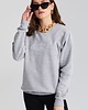 bluza bez kaptura damska Social Approval Grey Crewneck