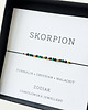 bransoletki na sznurku Zodiak bransoletka SKORPION