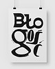 plakaty Błogość plakat typograficzny 50 cm x 70 cm