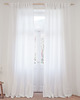 zasłony Zasłona medium Z FALBANKĄ PURE WHITE