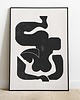 grafiki i ilustracje Grafika w stylu "Woodblock", papier 100% bawełna