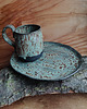 kubki Ceramiczny komplet nakrapiany N