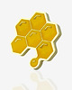 przypinki Pins "Plaster miodu"