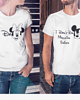 t-shirt damskie Koszulki dla pary mickey
