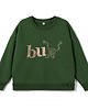 bluzy dla chłopców Bu ... Bluza dziecięca loose z haftem