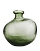 wazony Wazon zielony szklany 18cm organiczny