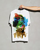 t-shirty męskie Mursi faces Men's T-shirt