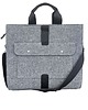 torby XXL Designerska torba z filcu ver. 2 - szara - z kieszonką