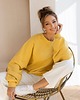 bluza bez kaptura damska Bluza Iconic Żółty