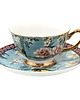 kubki i filiżanki Filiżanka ze spodkiem porcelanowa 200 ml Birds&Flowers