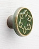 gałki do mebli Gałka do mebli zielono-brązowa , wz.2