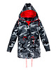 kurtki damskie EVC DSGN / kurtka parka Camouflage Yrslf PJ