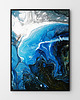 plakaty Plakat  Dark Blue - abstrakcja