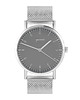 zegarki unisex Zegarek - Simple szary - bransoleta mesh