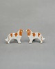 kolczyki ceramiczne Cavalier mini pieski- ceramiczne kolczyki