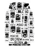 bluzy dla chłopców Bluza Chłopiec DR.CROW Logo Biała