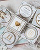 kartki scrapbooking Pamiątka Pierwszej Komunii Świętej, exploding box