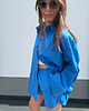 szorty damskie Szorty Flow energy blue