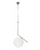 lampy wiszące Lampa Wisząca Mosiądz Glamy