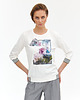 bluza bez kaptura damska Bluza ze ściągaczami
