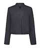 kurtki damskie Kurtka boucle antracite premium