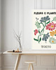 plakaty PLAKAT wystawowy, kwiaty, wiosenny, grafika